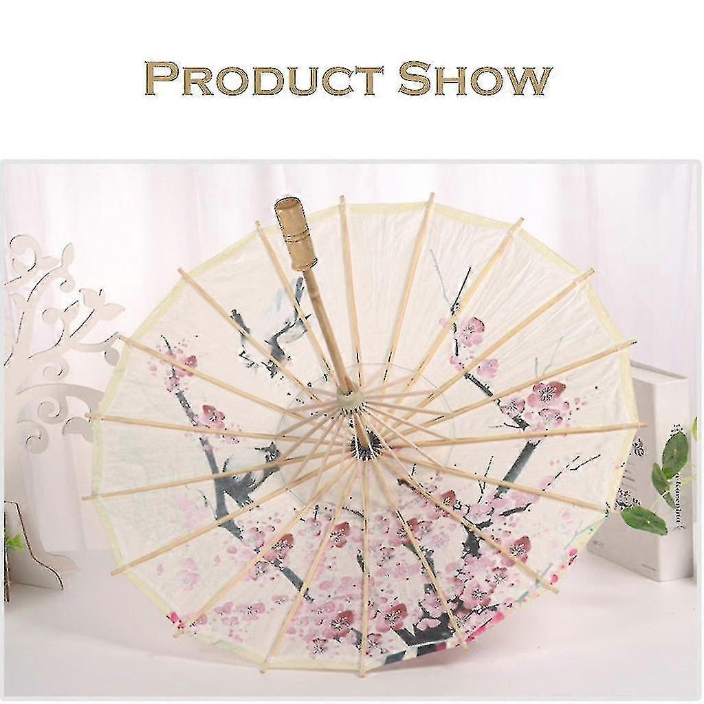 Parapluie Chinois Style Classique Parapluie Décoratif Huile Papier Umbrel