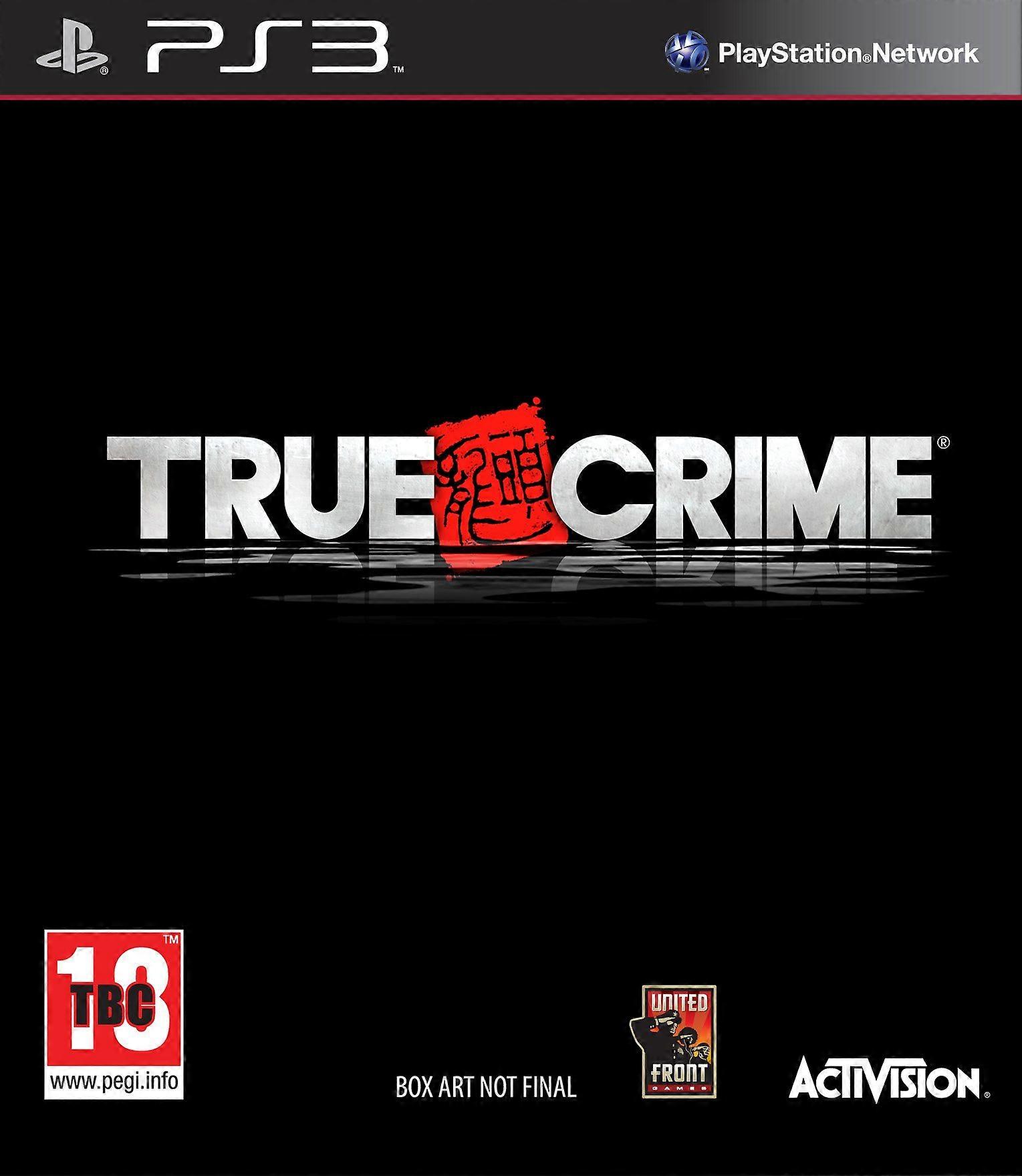True Crime Hong Kong (PS3) - New & Sealed