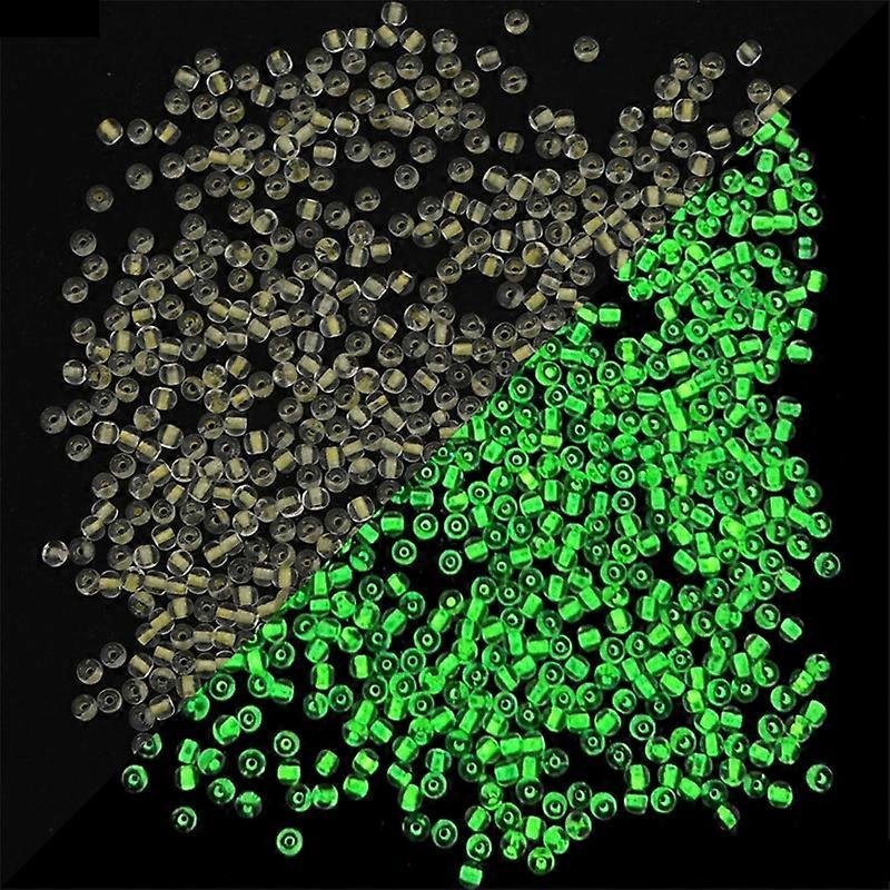 660X Luminous Beads Grow in The Dark Bead UV Reactive Glowing Bead for Bracelet
