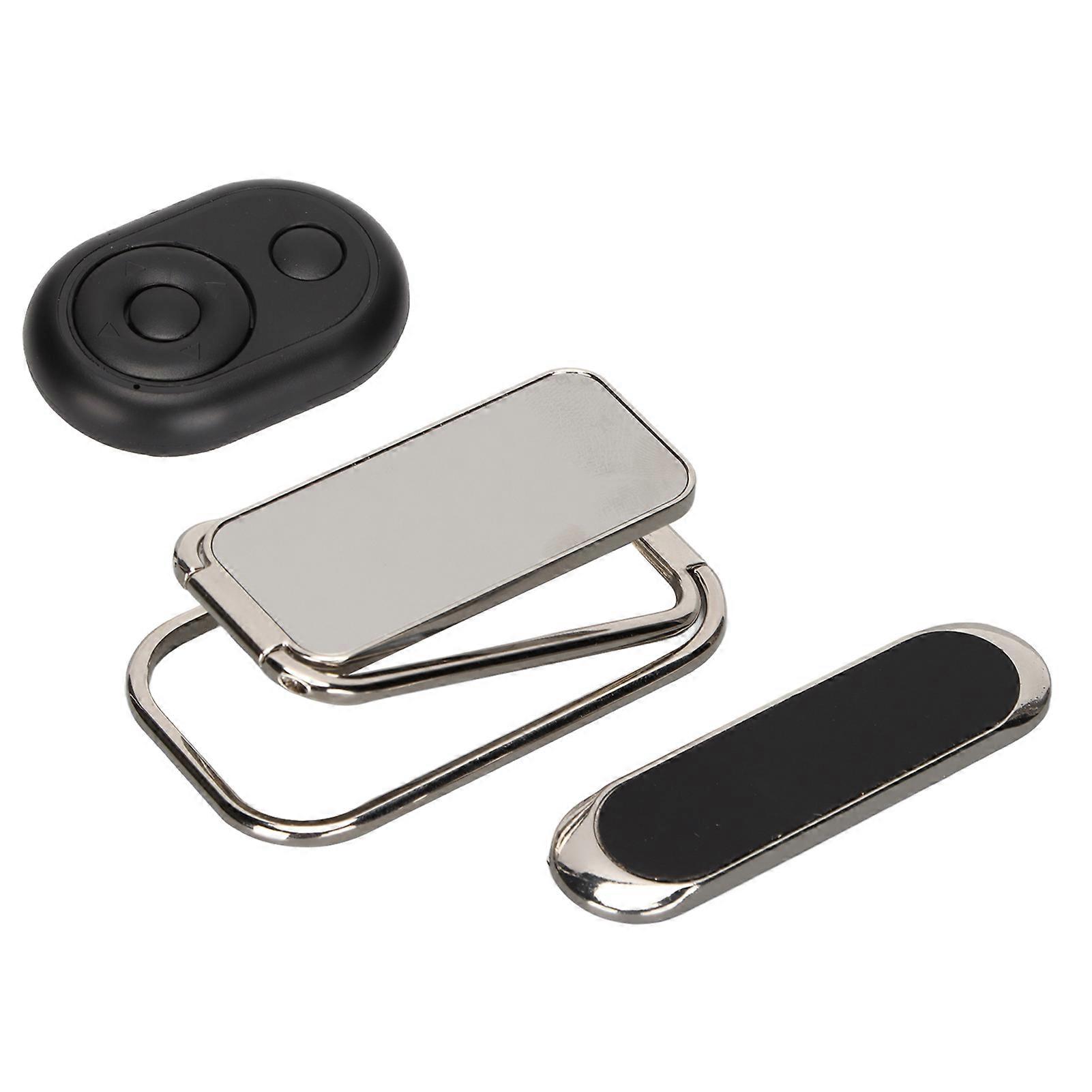 Bluetooth Camera Remote Control Multifunctional Mini Selfie Button Clicker with Brackets for Cellphone