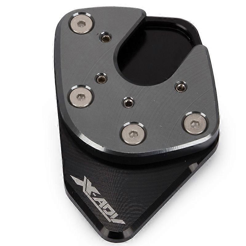 Motorcycle Side Stand Pad Kickstand Enlarger for XADV X- 750 2017-2019 Titanium