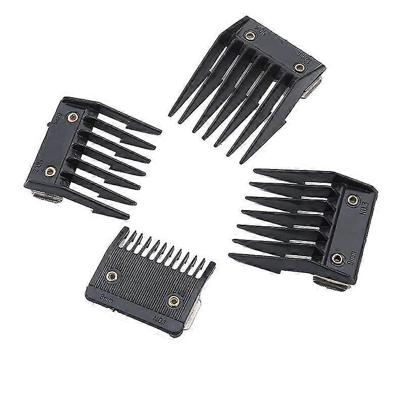 4 Attachment Comb Set for Wahl With Metal Backed Cutting Guide 3mm 6mm 9mm 12mm
