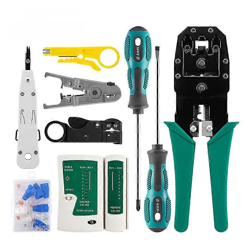DIY hardware tools combination set network cable combination tools network installation kit network cable pliers set