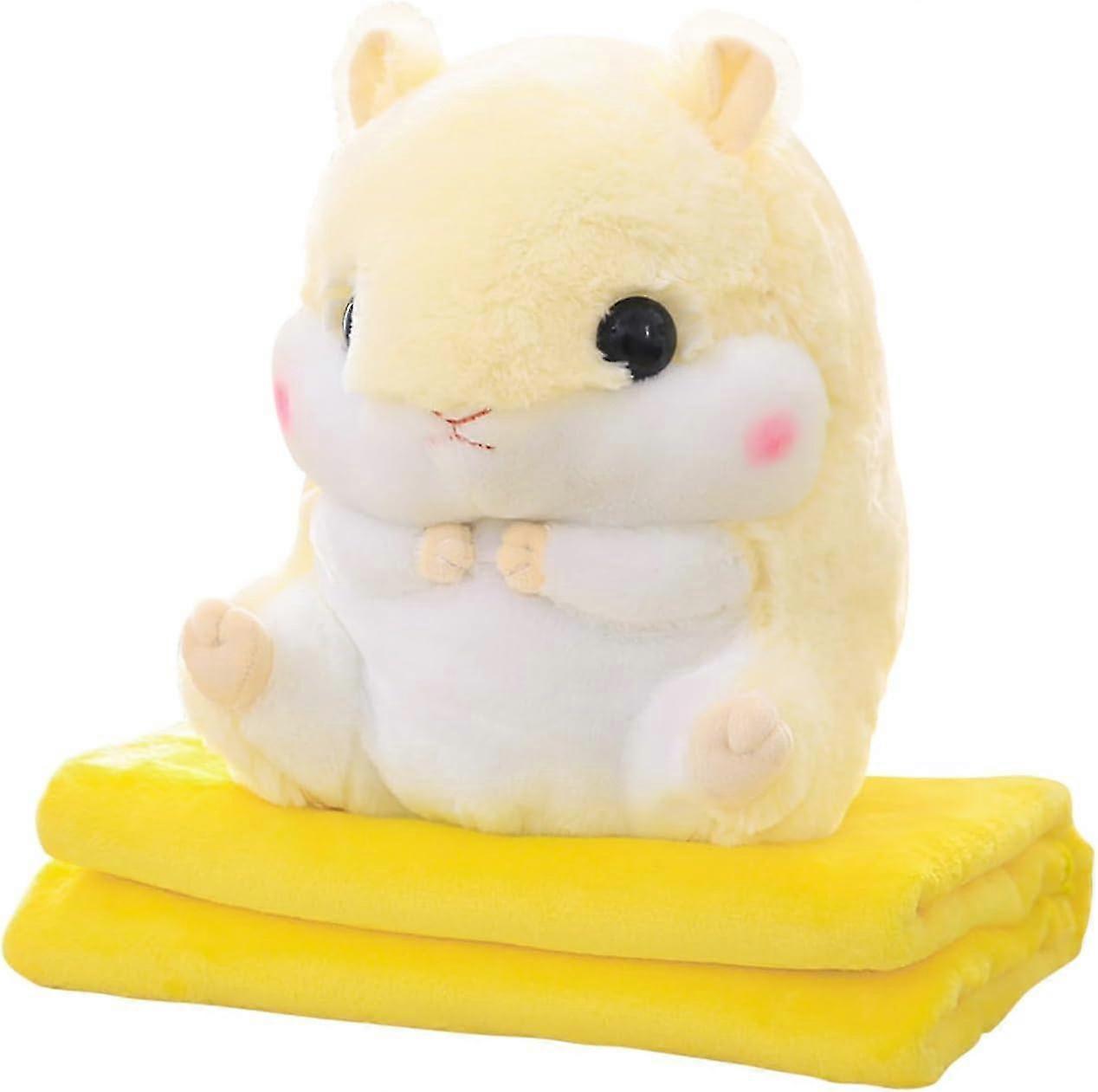 Hamster Plush Blanket Cute Plush Blanket For Tv Sofa Office Nap Blanket