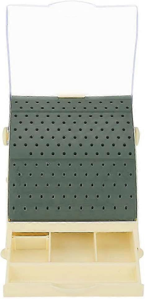 142 Holes - Dental Brush Holder Block With Pull-out Drawer