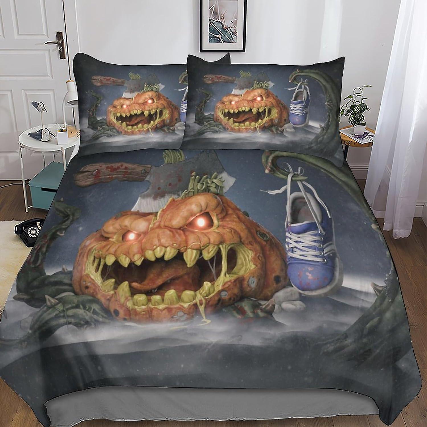 All Saints' Day Bedding Set Duvet Cover,Bedding Set with Pillowcases,Holiness Microfiber Duvet Cover Sets,Piece Pattern with Closure  135*200 CM