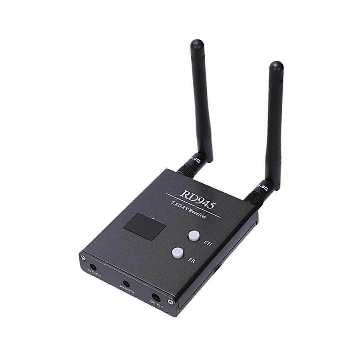 FPV 5.8 GHz 48CH RD945 Diversity Receiver with A/V and Power Cables