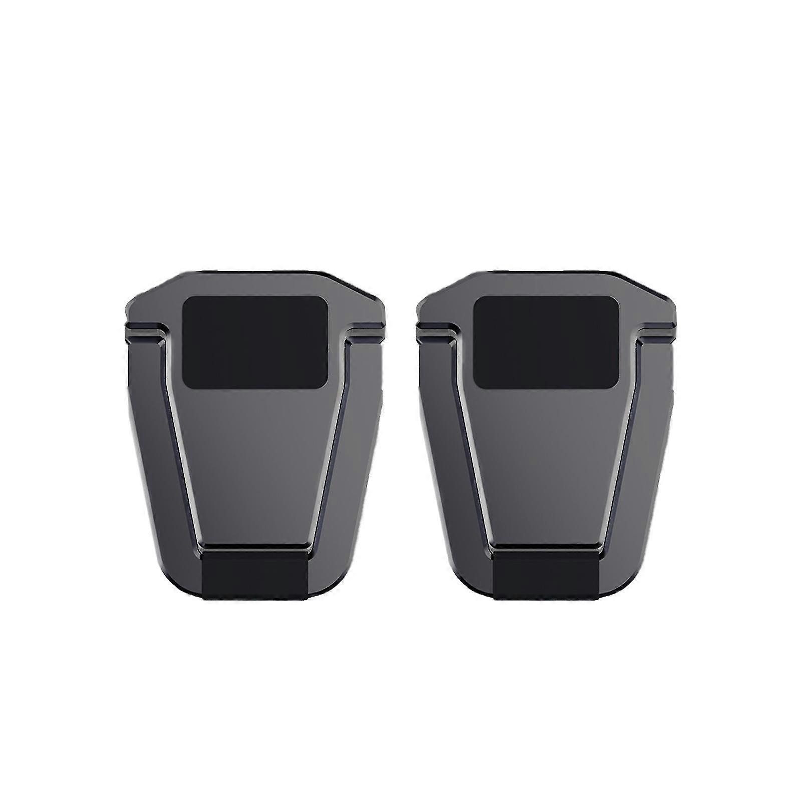 2pcs Portable Invisible Multifunctional Keyboard Mount Laptop Stand Cooling Pad