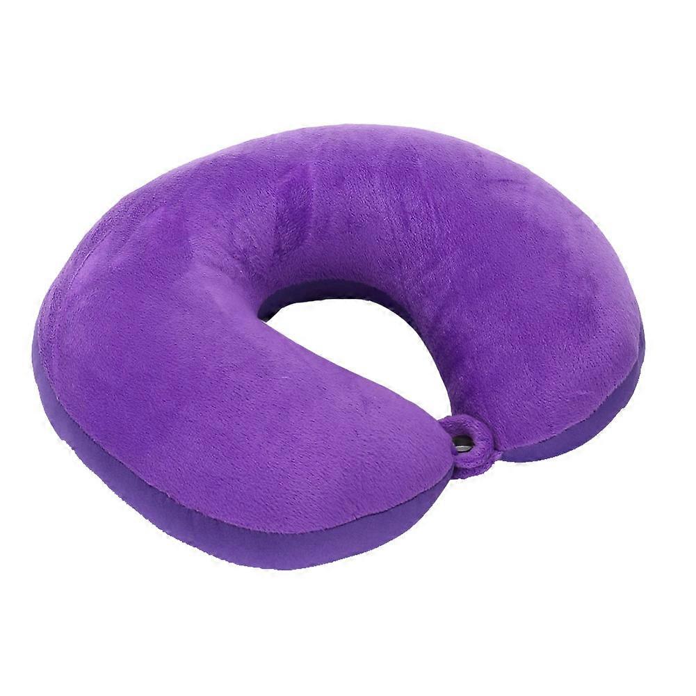 U Shaped Travel Pillow Particles Neck Car Plane Pillows Soft Cushion Home Outdoor Textile