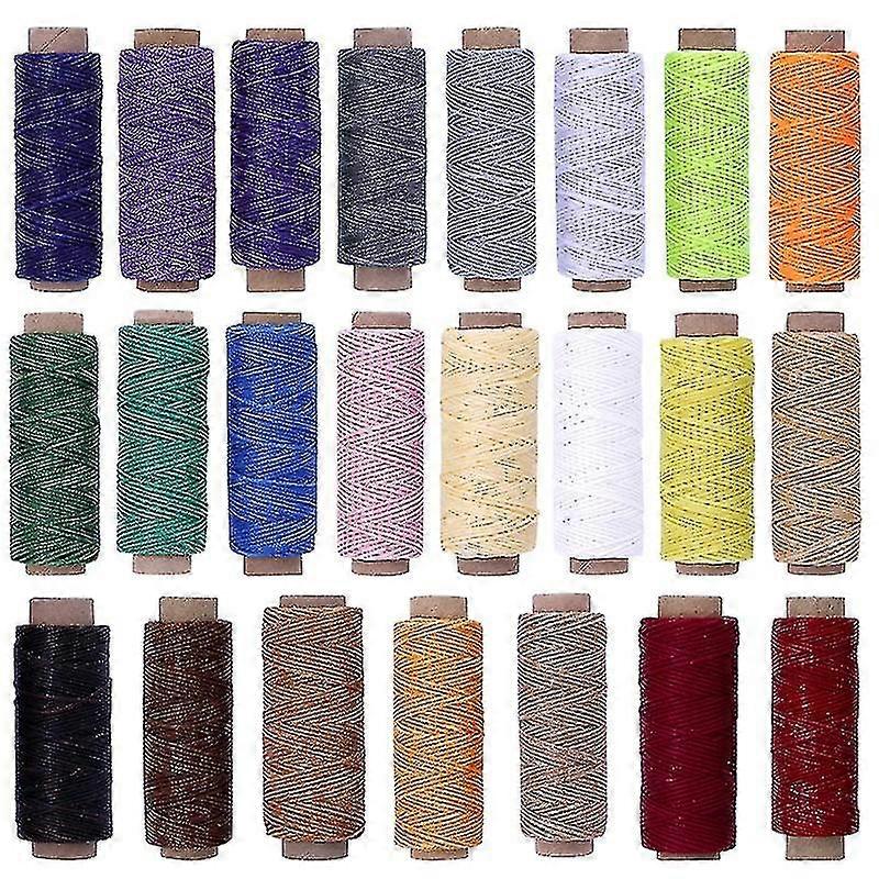 Colors Waxed Thread Leather Sewing Thread,hand Stitching Thread For Hand Sewing Leather And Bookbinding
