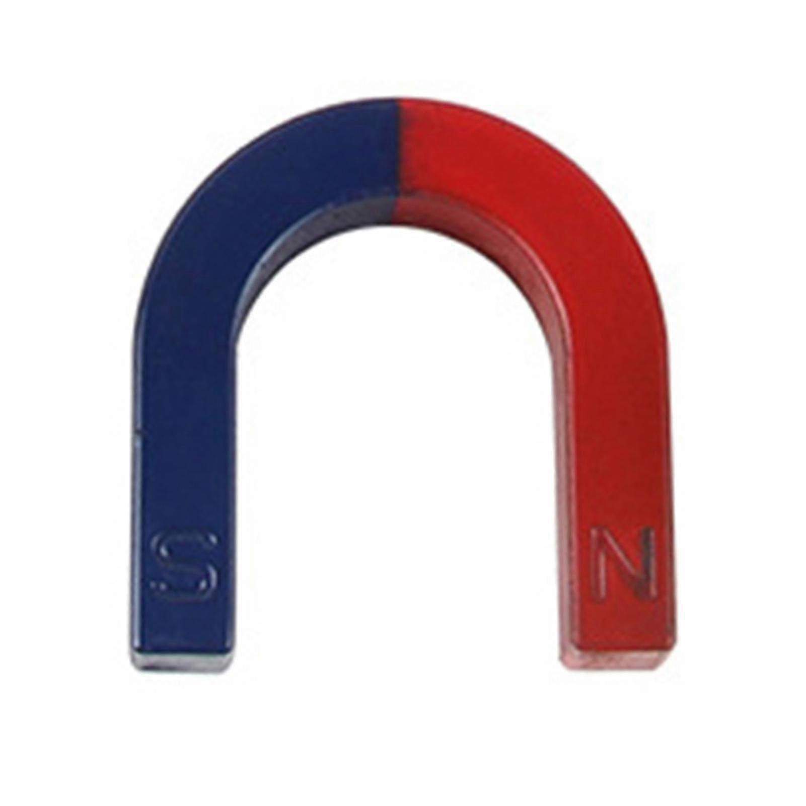 100/80/60/40mm Horseshoe U-shaped Magnet Children Physics Experiment Tool Toy Jikaix Hk