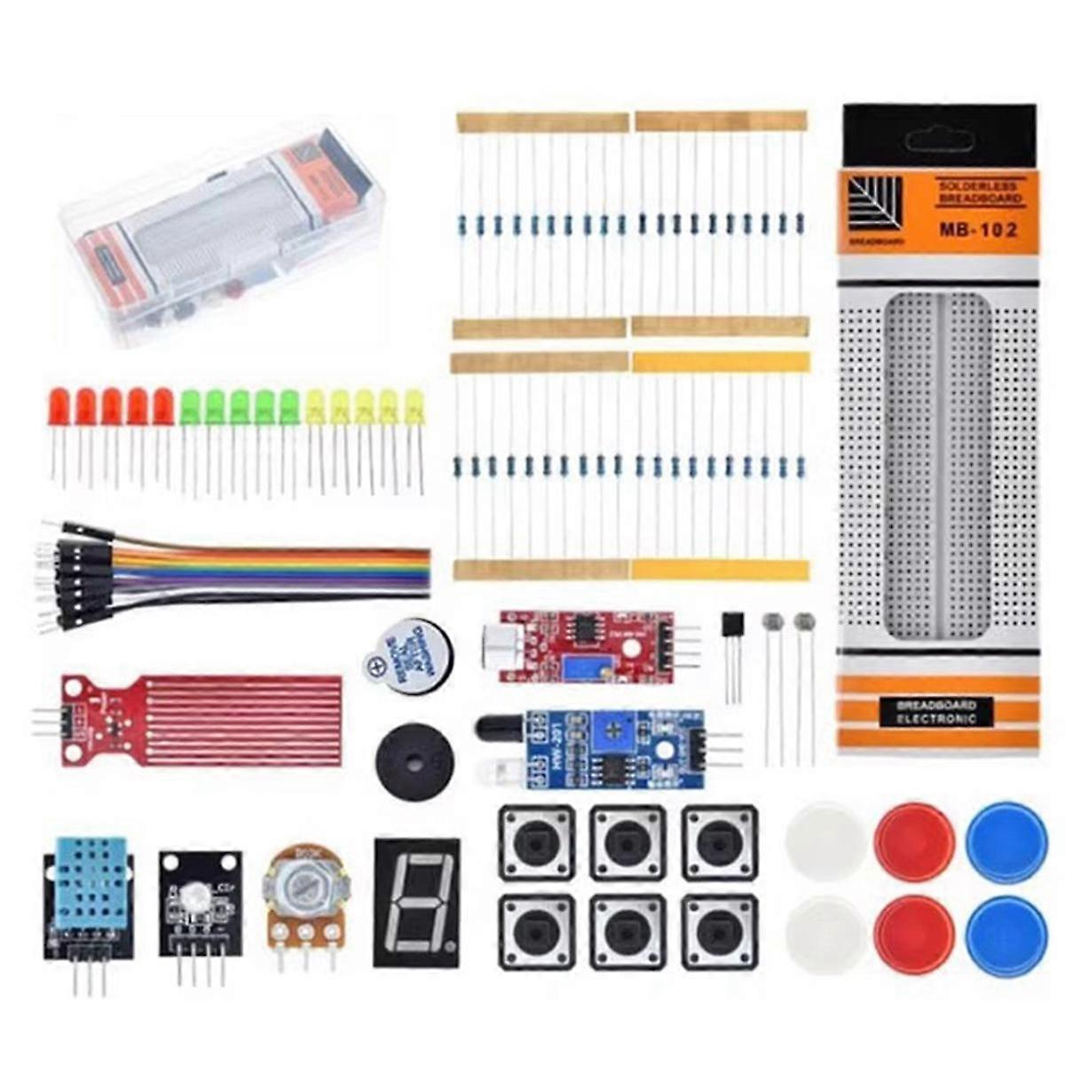 For R3 Development Board startede kit 830 hullers breadboard dele kit, A