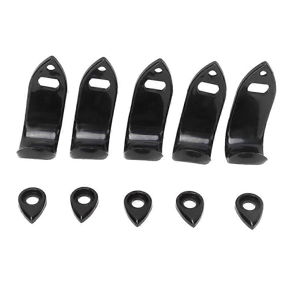 Plastic Clarinet Thumb Rest Finger Cushion Accessories 5pcs