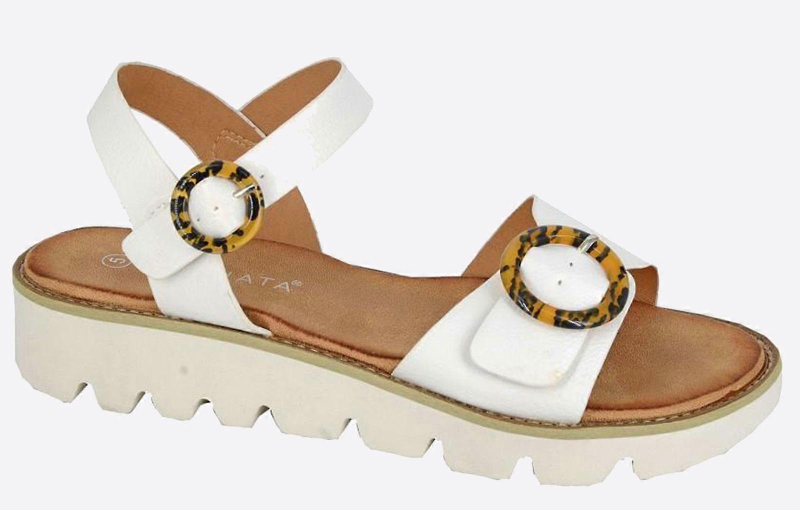 Cipriata Mimi Halter Sandals White