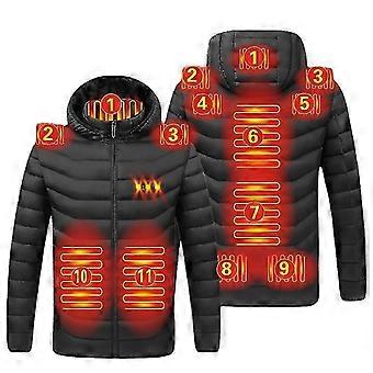 Herren's Softshell-Wärmejacke mit abnehmbarer Kapuze