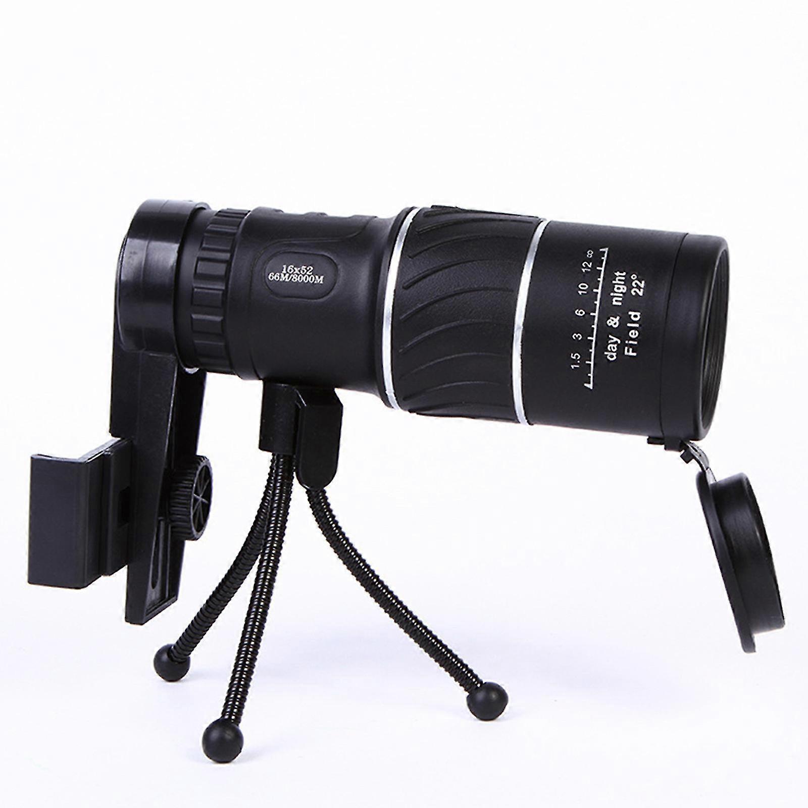 16x52 Twill Low-light Visible Monocular Camera With High-definition Mobile Telescope
