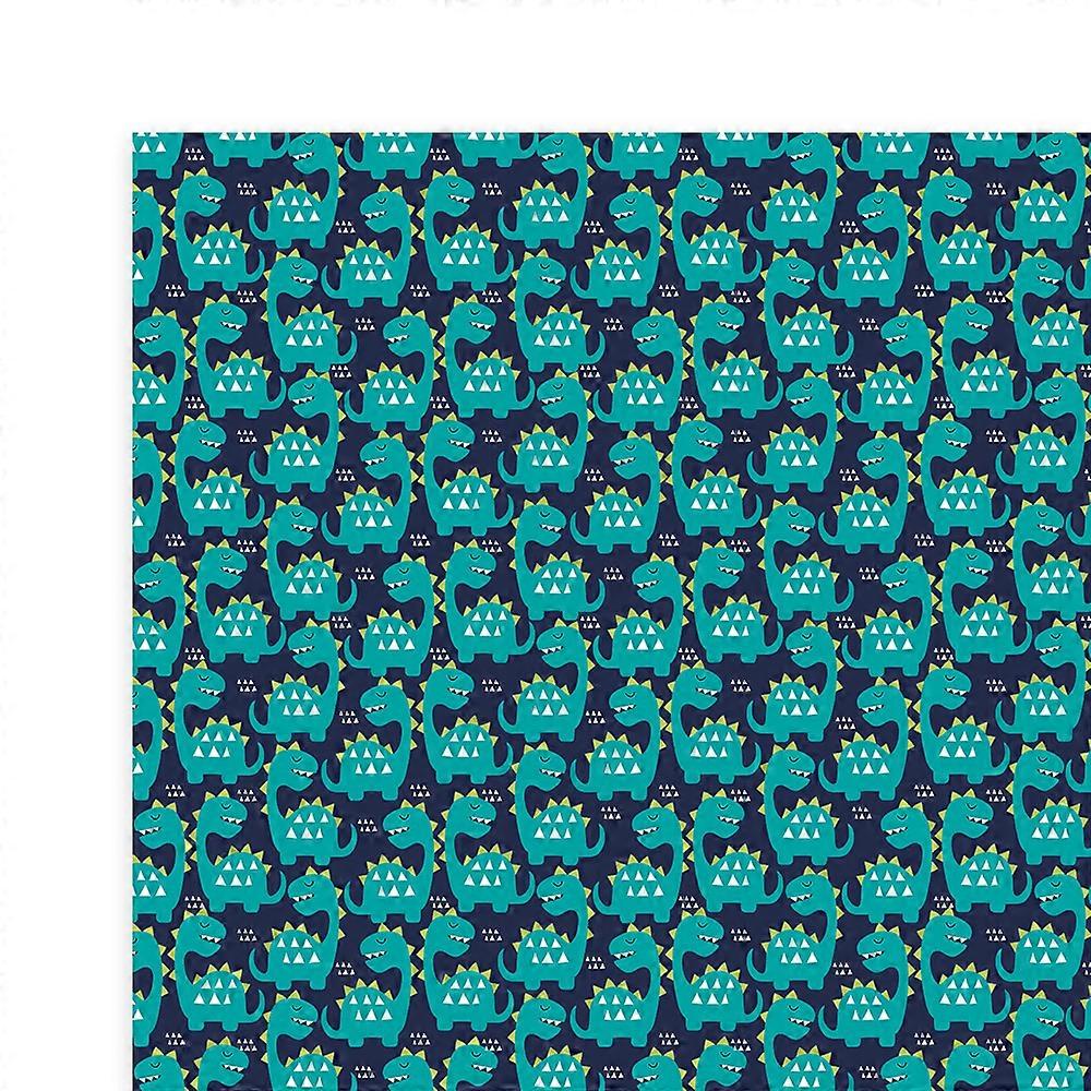 Birthday Wrapping Paper 5 Sheets Kids Gift Wrapping Paper Happy Birthday Cartoon Animals Recyclable Wrapping 50x70cm