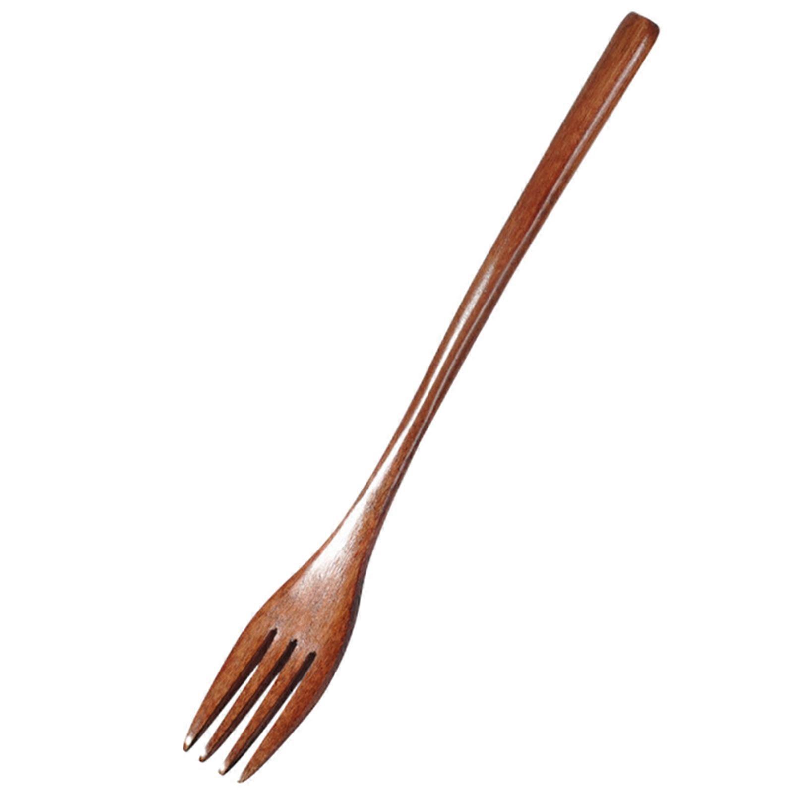 Creative Fork Cooking Utensil Decorative Textured Japanese Style Cutlery Fork Kitchen Gadget