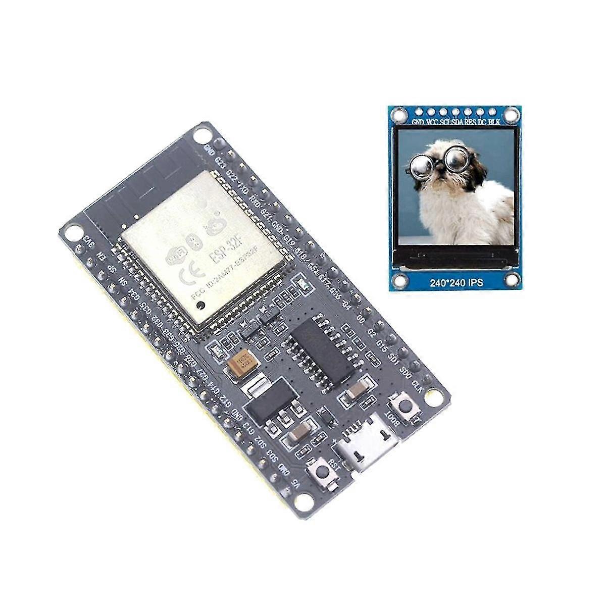 Esp32f Module Development Board Ch340 Driver Wireless Wifi Bluetooth Development Board With 1.3 Inc