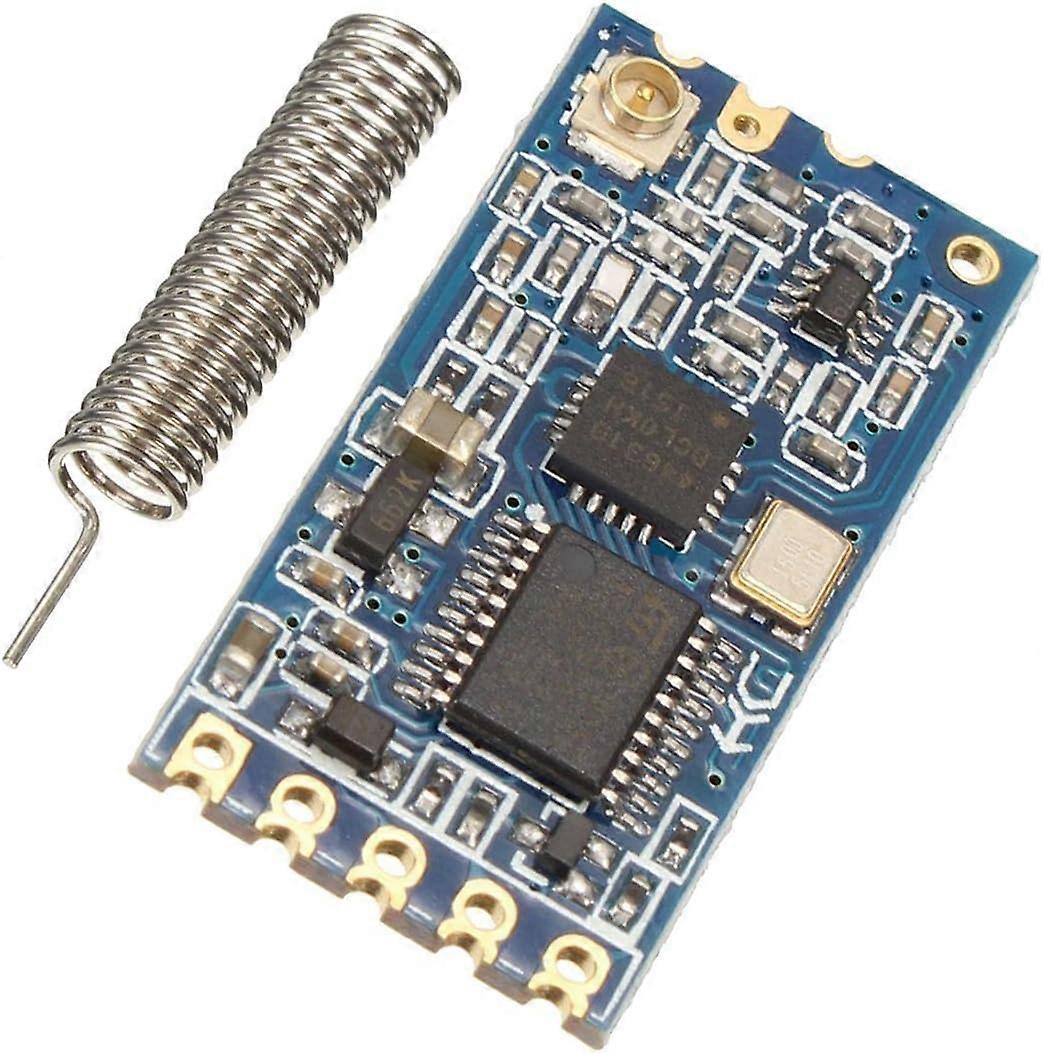 HC-12 3.2-5.5V 433MHz SI4438 Wireless Port Module Module 1000m Replace Blue