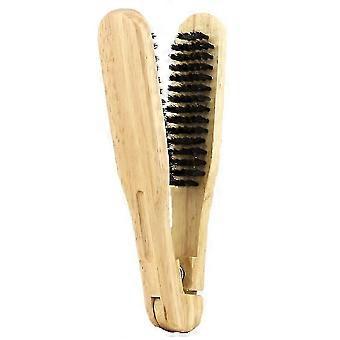 Straight Hair Comb Bristle Splint Comb V Shape Hair Comb Portable