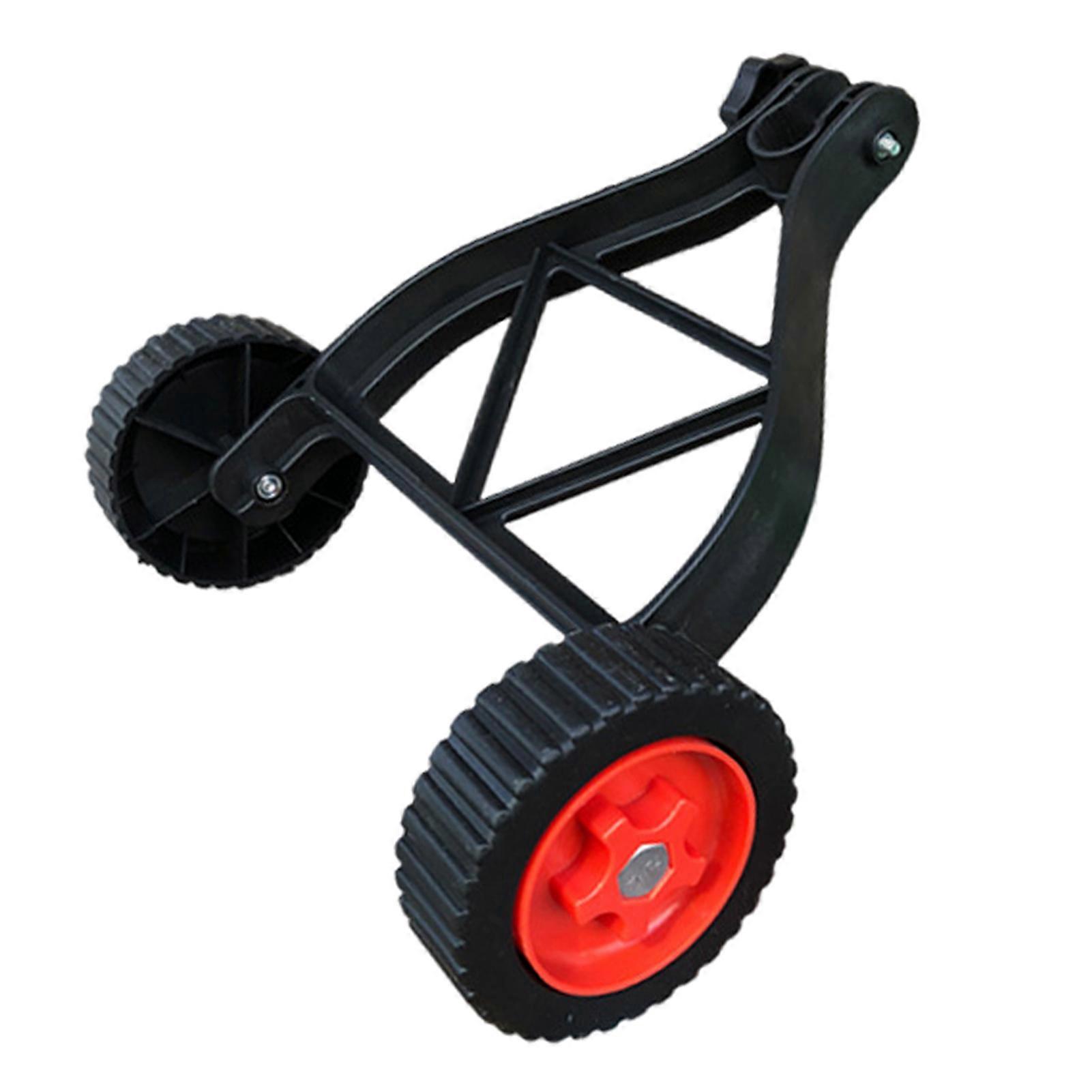 String Trimmer Support Wheels Lawn Mower Accessories Strong Load-bearing Wide Compatibility Easy Installation Weed Wacker Wheels