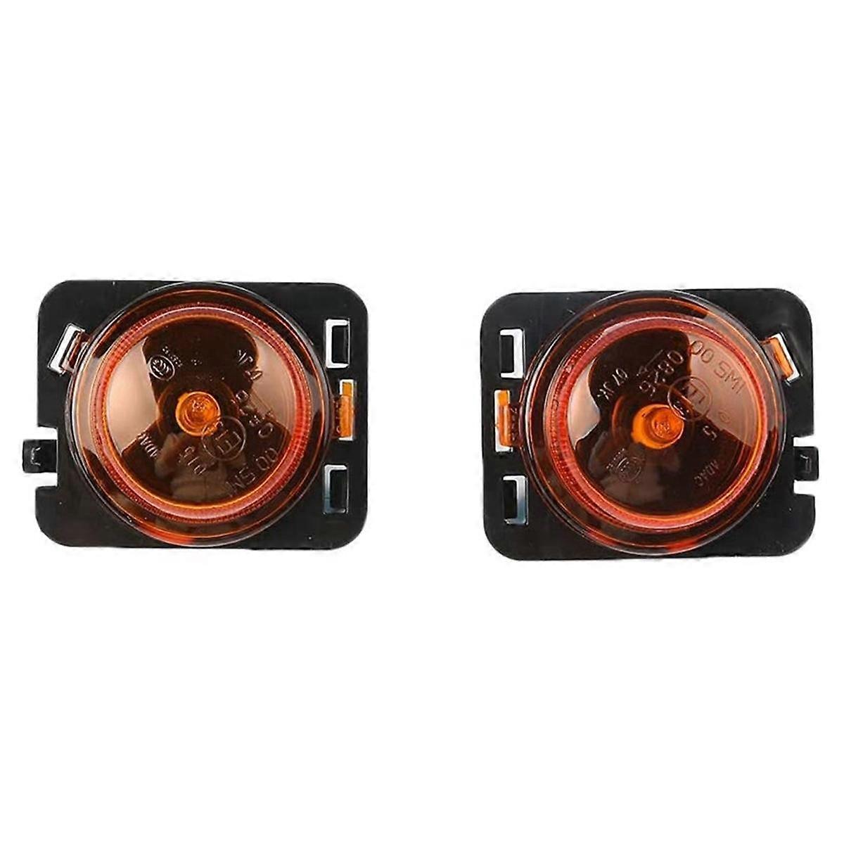 Car Side Marker Corner Turn Signals Side Front Turn Signals for JK 55078144AA 55078145AA