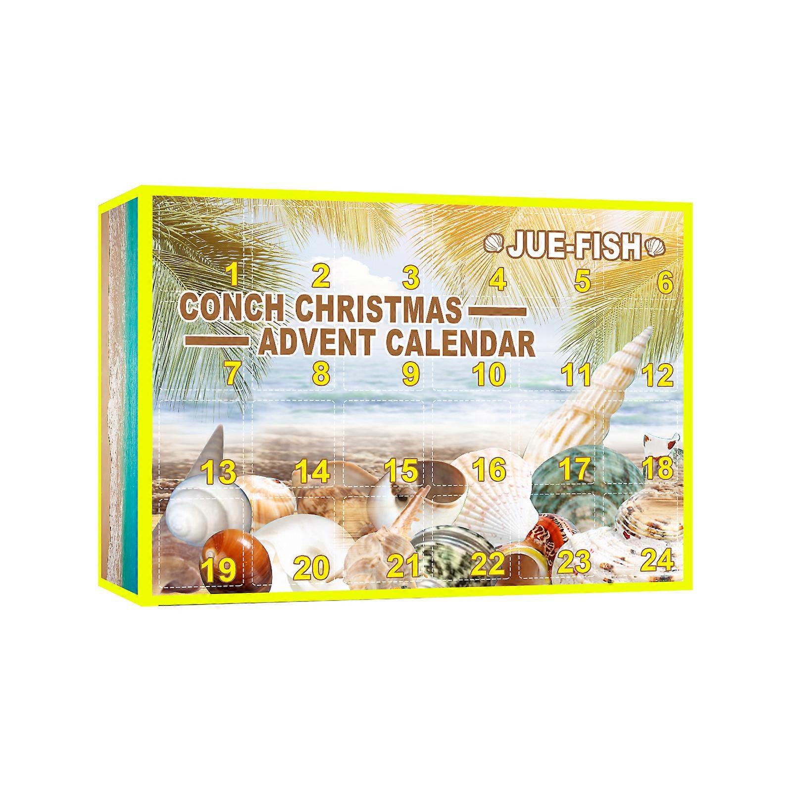 Conch Blind Box * Dekompression Jul Nedräkning Kalender Blind Box Set Barnens julklapp