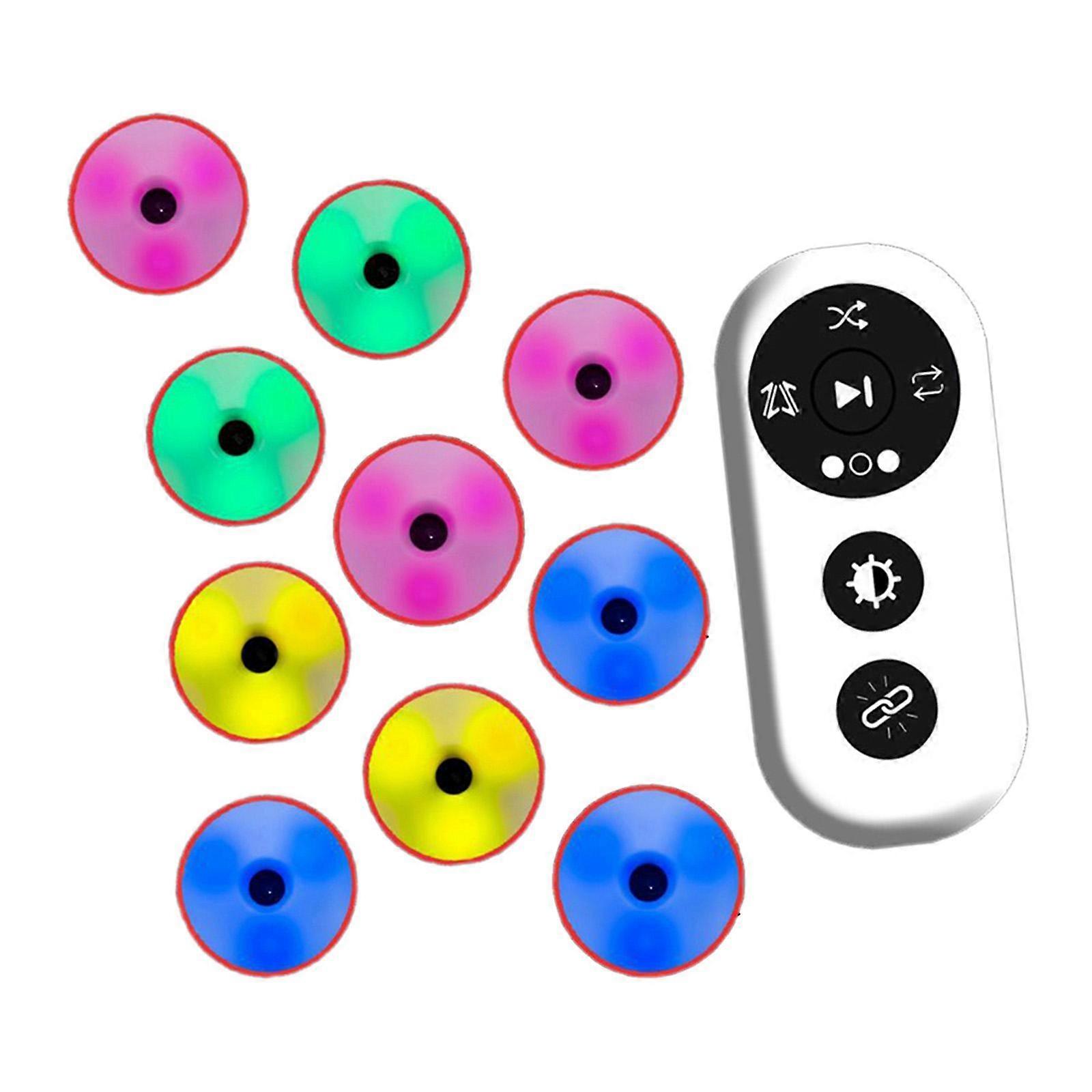 مجموعات تدريب الرشاقة ضوء تدريب رد الفعل لممارسة الرياضة في الهواء الطلق