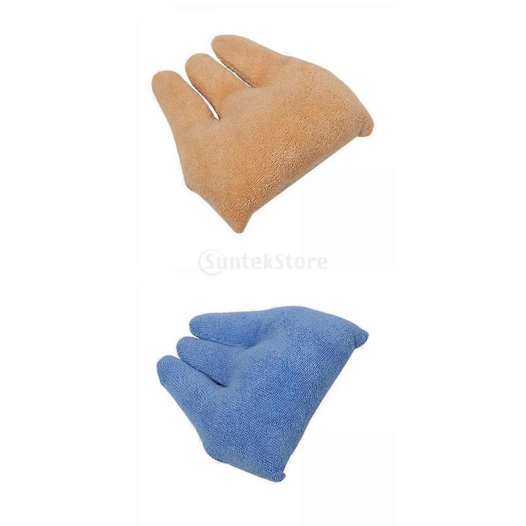 2 Pieces Separator Finger Cushion Breathable Moisture Sweat Cushion Elders