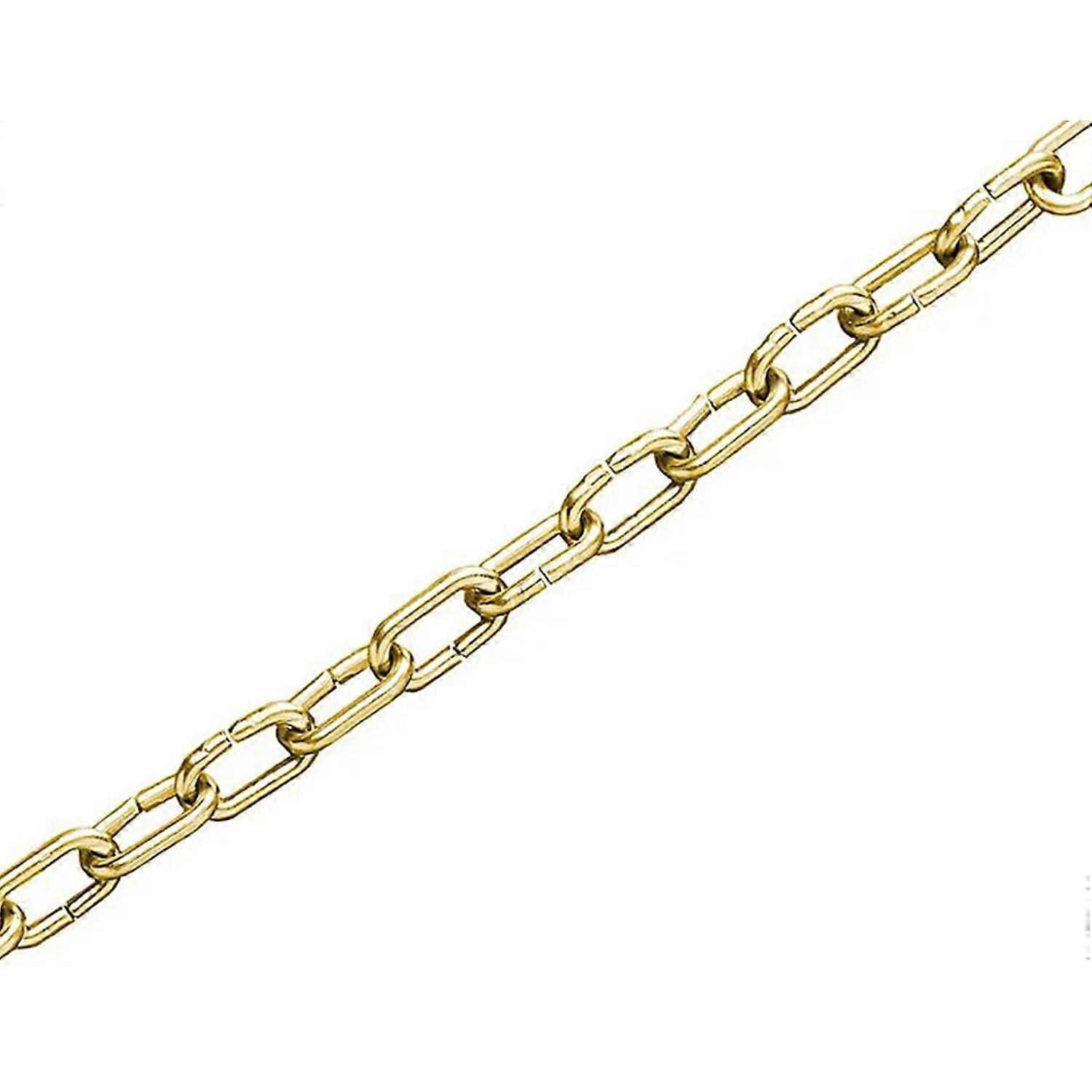 Clock Chain Polished Brass 1.6mm x 10m