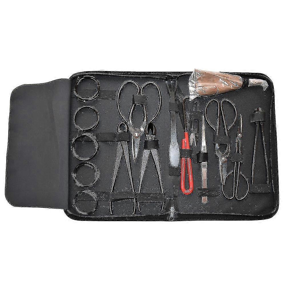 16pcs En Tool Set Steel Kit Scissors With Nylon Case
