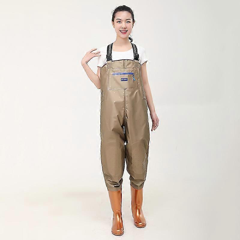 Four-in-one women's waders and rain pants one-piece fishing and catching fish scratch-resistant 2.2KG
