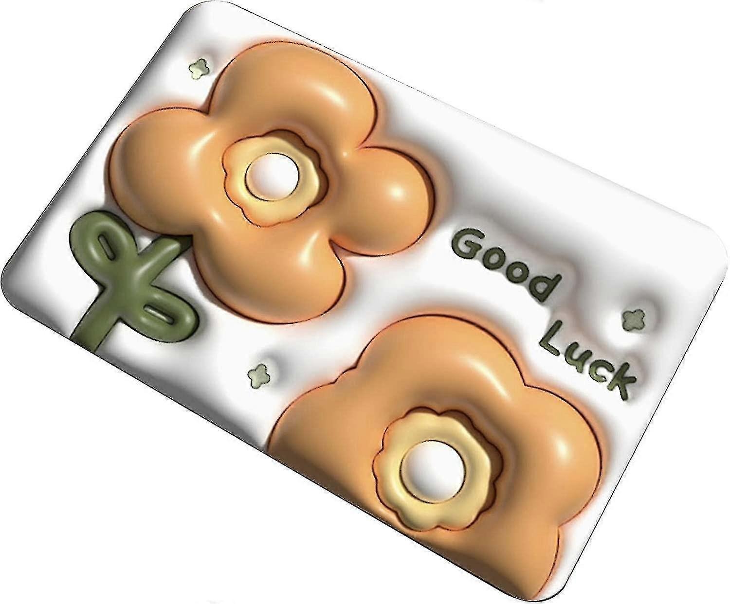 Antislip Entree Mat - 3d Antislip Modder Tapijten Stofverwijdering Deurmat, Wasbare Bloem Deurmat