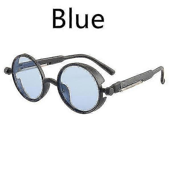 Punk Sunglasses Polarized Retro Round Sunglasses High Quality_c