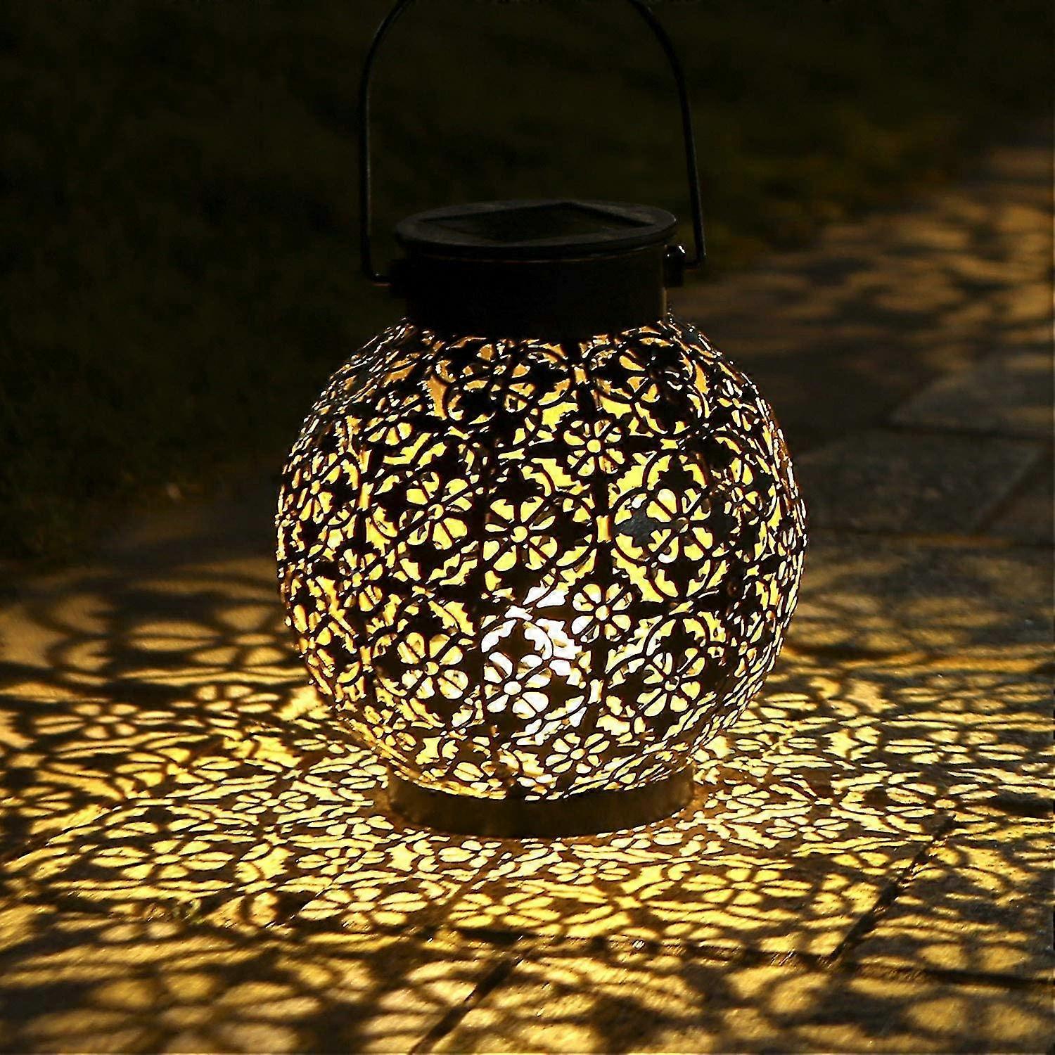 Solar Lantern, Led Outdoor Lantern Lamp