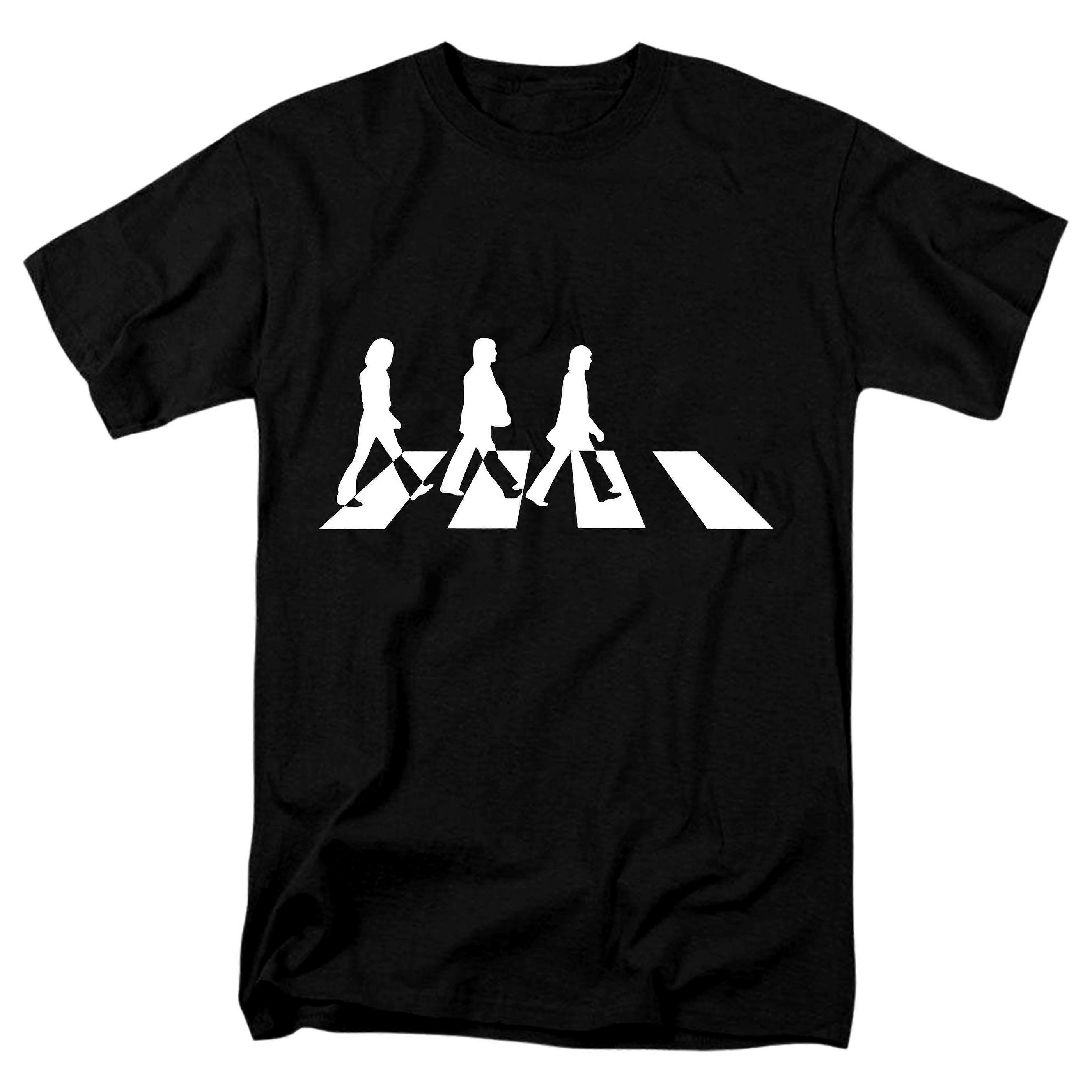 Tričko Beatles Abbey Road Silhouette