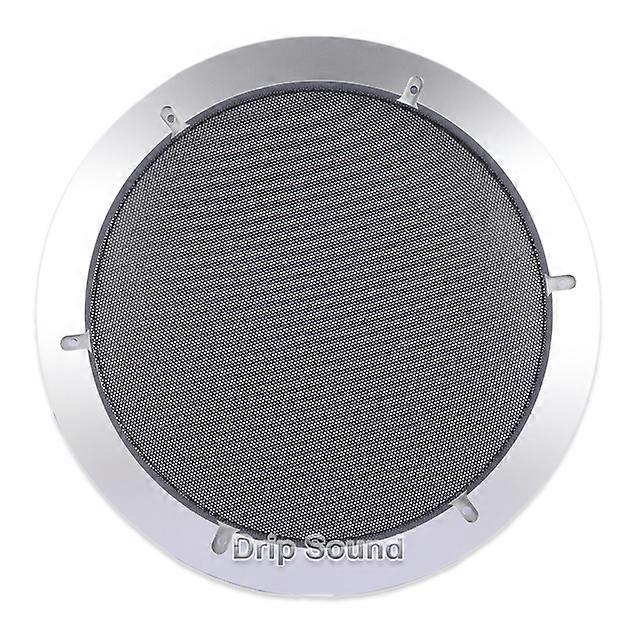 For 12" inch Car Audio Speaker Conversion Net Cover Decorative Circle Metal Mesh Grille Black/Gray