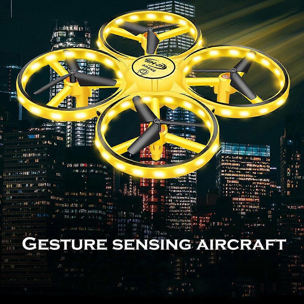 Rc Electronic Drone Model Quadcopter Infraed Hand Sensing Aircraft Creative