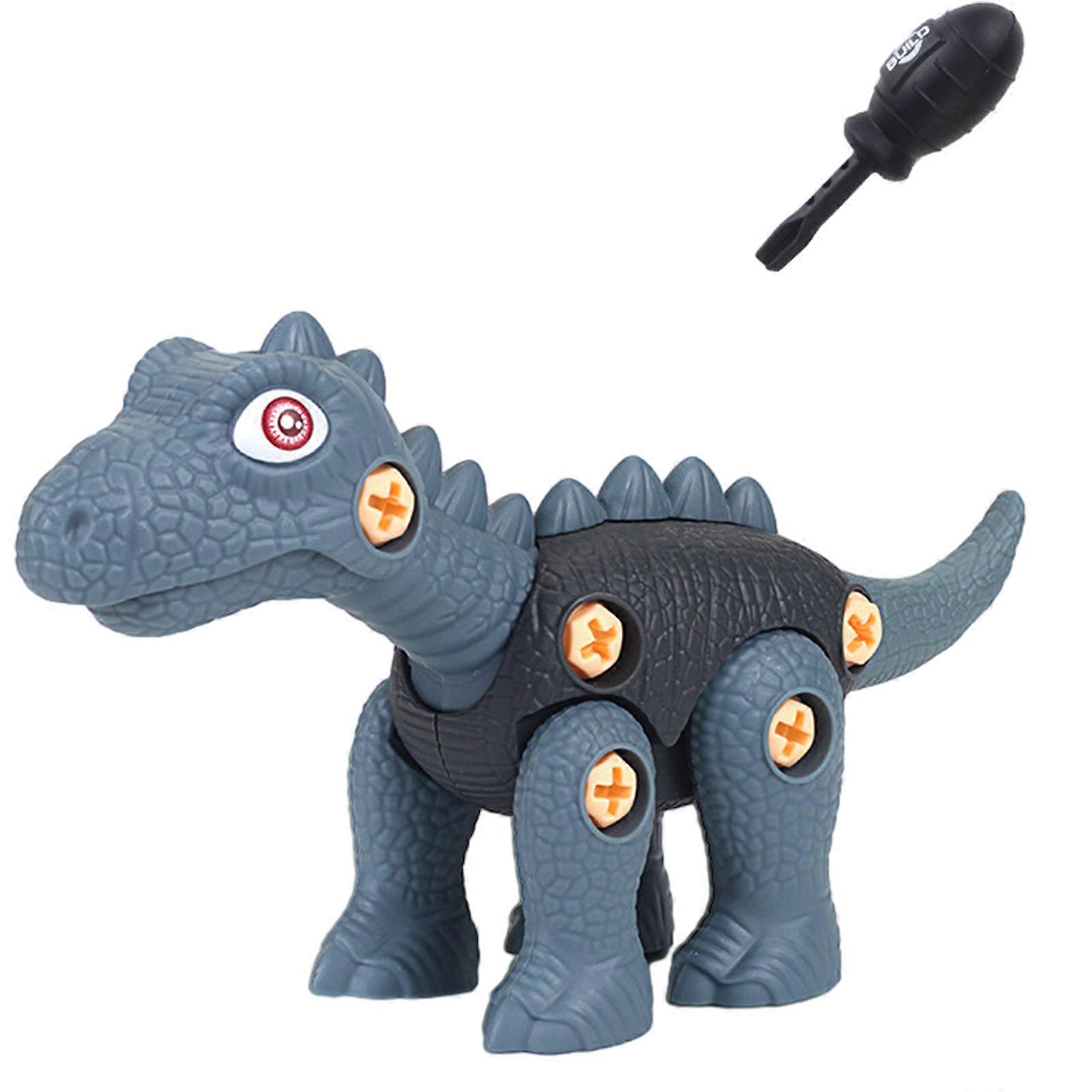 Kids DIY Puzzle Assembly Dinosaur Parent-Child Disassembly Educational Toy