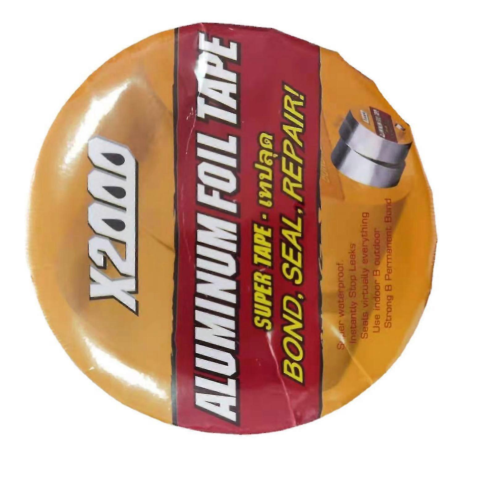 Waterproof Butyl Tape 20cm Aluminum Foil Self Adhesive Patching