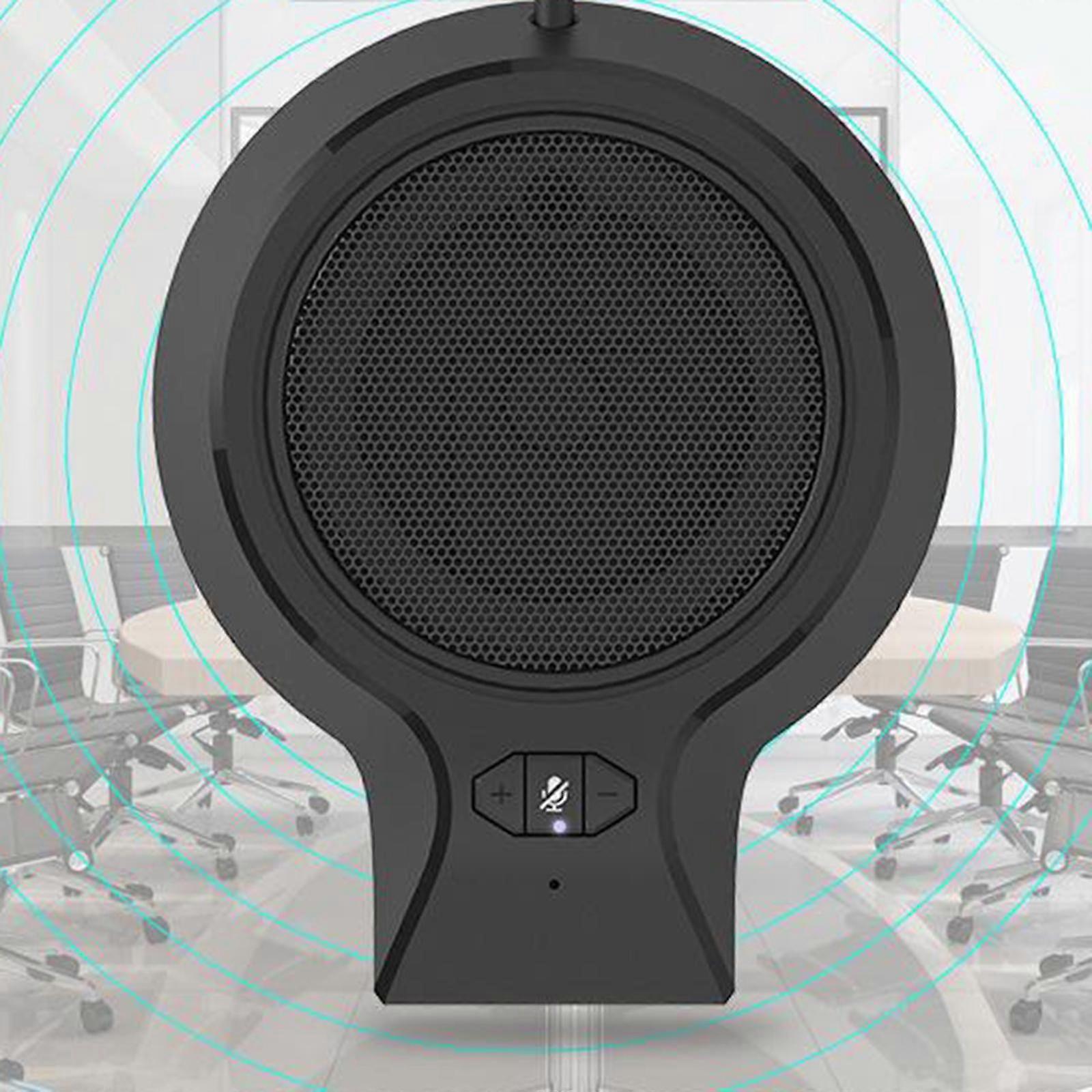 Portable USB Conference Computer Condenser Microphone with Mic Video Meeting,Easy to Transport