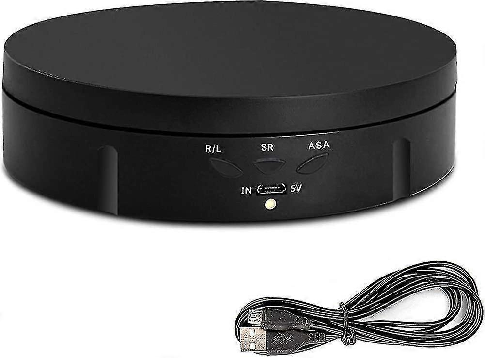 Professional Electric Photography Turntable, Motorized 360 Degree Rotating Stand