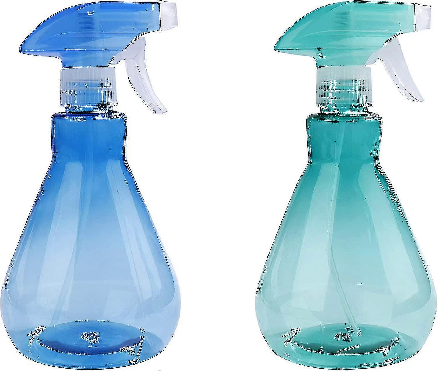 2pcs Spray Bottles, Plastic Empty Sprayer, Refillable Pump Mister, Empty Spray Bottle, Water Sprayer For Garden