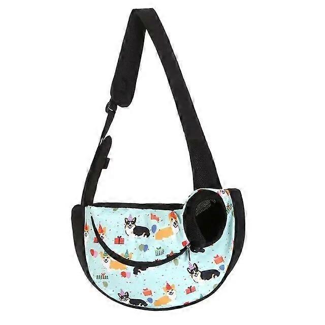 Pet Puppy Carrier S/L Outdoor Travel Dog Shoulder Bag Mesh Oxford Single Comfort Sling Handbag Tote Pouch Pet Carriers