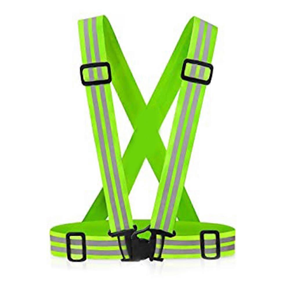High Visibility Running Safety Vest Bars -