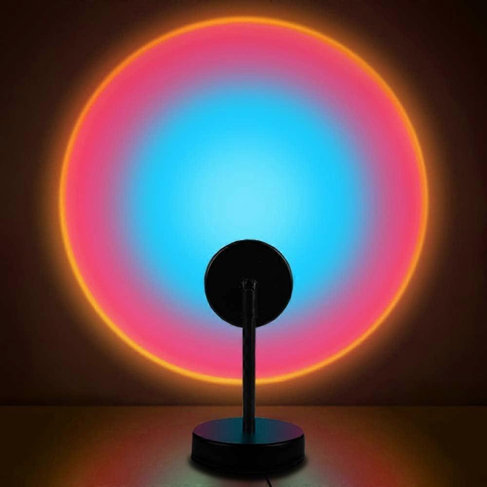 Sunset Lamp, Projector Sun Light LED Projection Night Light 180 Degree Rotation Romantic Light USB
