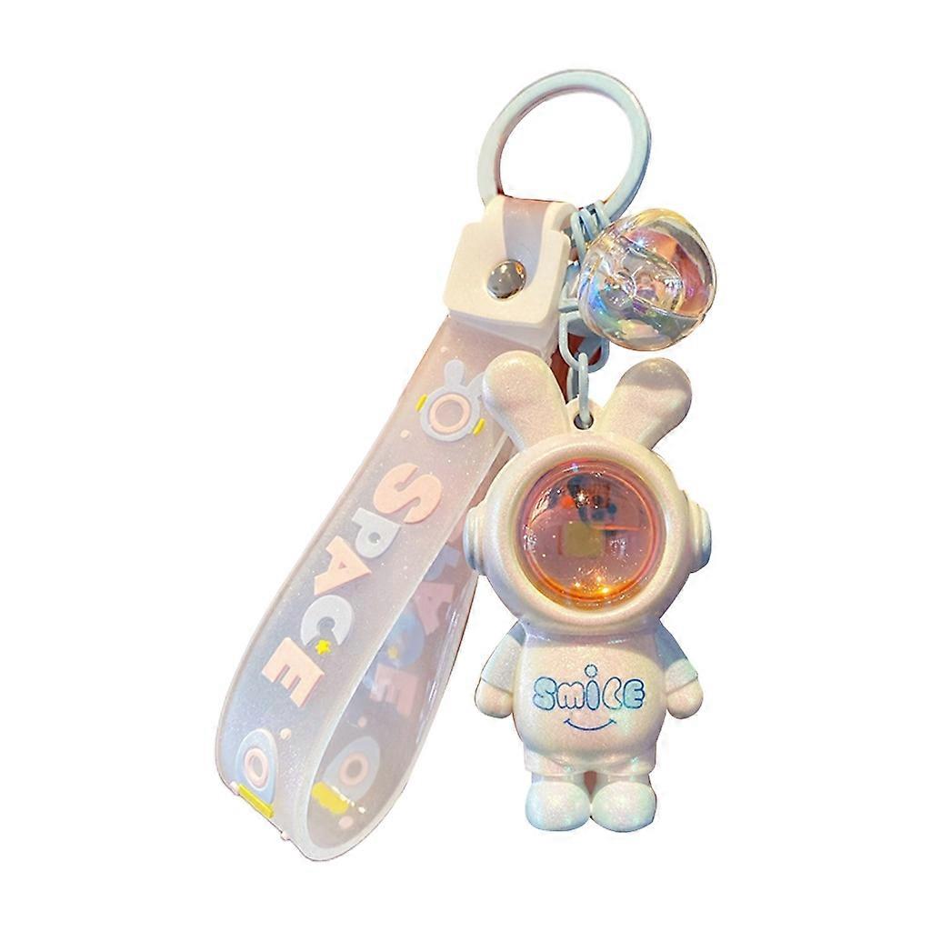 Space Rabbit Keychain Keyrings Space Rabbit Keychains Alloy Material Keys Rings