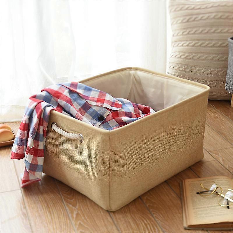 Foldable Storage Box (Beige)