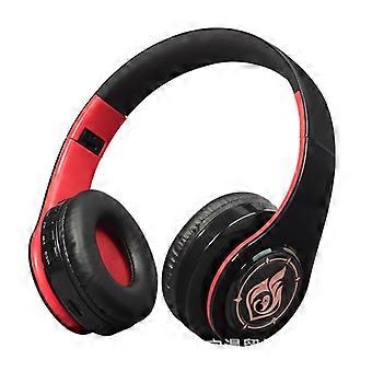 Adereços de Cosplay de Anime Genshin Impact Hu Tao Sem Fio Com Fio 2 em 1 Bluetooth Fone de Ouvido de Jogo Personagem Fone de Ouvido Com Crachá de Microfone